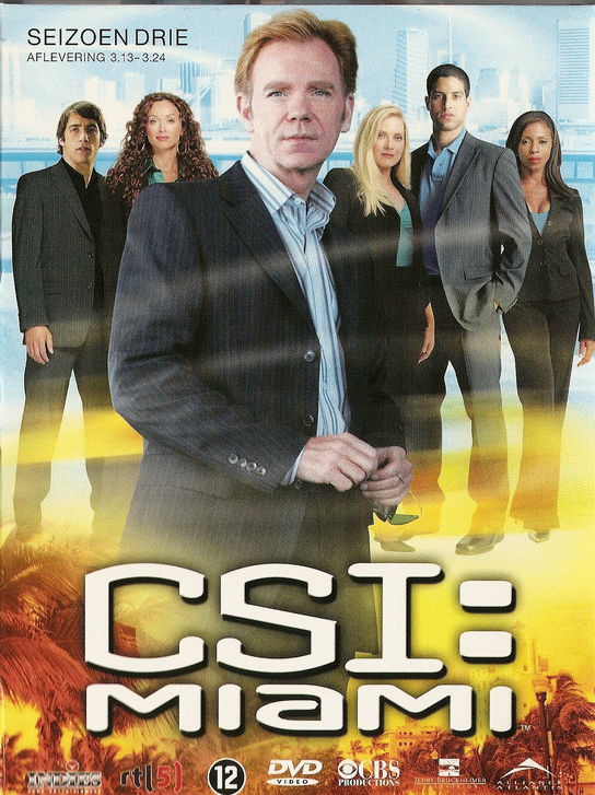 DVD  : CSI: Miami ( 3)  6 DVD